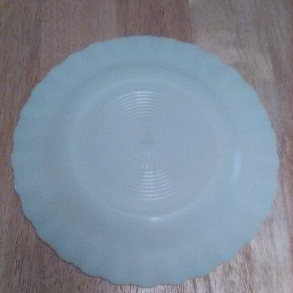Vtg Corning & Unbranded Milk Glass Plate and Bowl - Picture 8 of 8